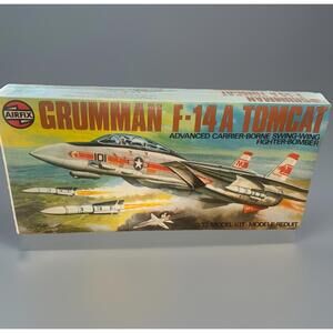 Grumman F-14A Tomcat Bomber 1/72 Model Kit Series 5 Airfix Factory Sealed